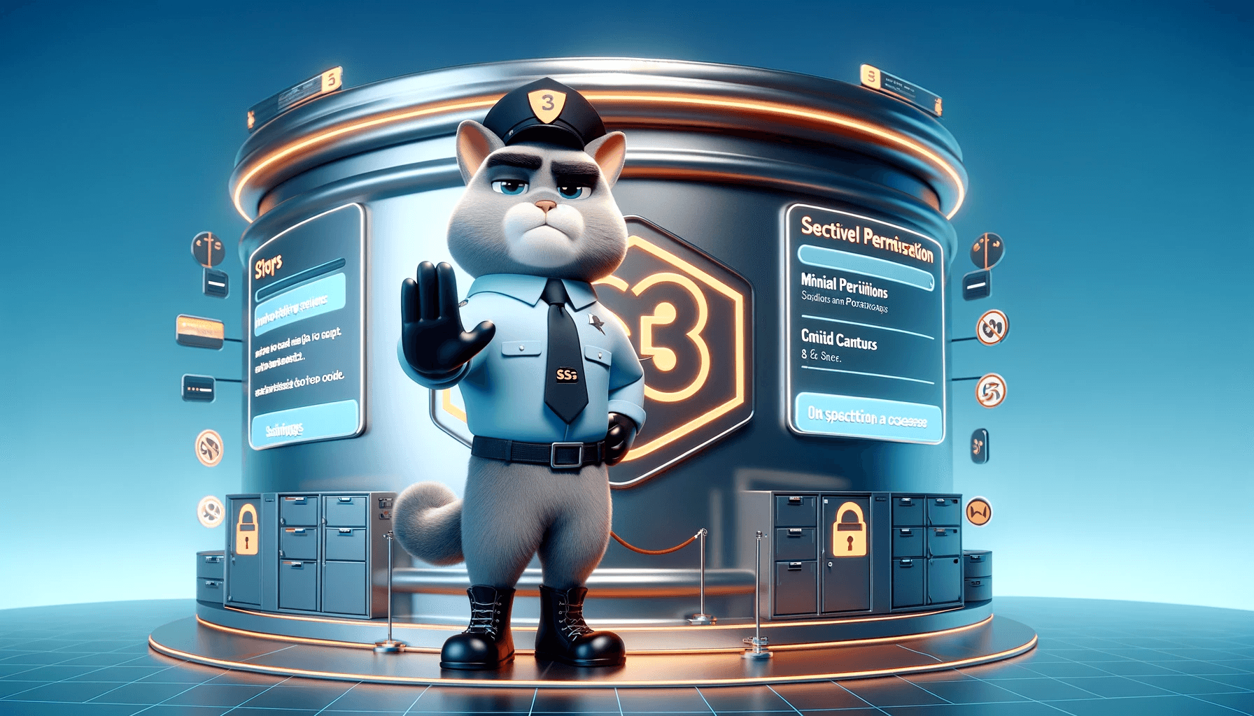 Give minimal IAM permissions for S3 actions